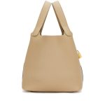 Hermès Beige Marfa Clemence Picotin Lock 22 Gold Hardware - Image 3